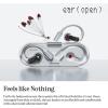 imageNothing Ear Open OpenEar Headphones Earbuds with Earhooks BT 53 Clear Voice Technology with 2 Mics Fast Charging Compatible with iPhone ampamp Android White