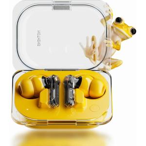 imageNothing Ear a Wireless Earbuds 45dB Hybrid Noise Cancelling Earbuds HiRes Audio Advanced Equaliser Dual Connect 6 Mics 425H Playtime Ear Buds Wireless Bluetooth WhiteYolk