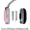imageNothing Headphone a 2026 New Adaptive Active Noise Cancelling Headphones Wireless Over Ear Bluetooth 54 ANC Headset with LDAC HiRes 5 HD Mics Ultra Bass via APP 135 Hours Playtime PinkPink