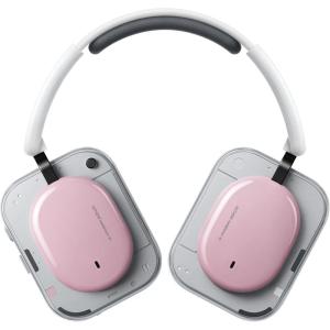 imageNothing Headphone a 2026 New Adaptive Active Noise Cancelling Headphones Wireless Over Ear Bluetooth 54 ANC Headset with LDAC HiRes 5 HD Mics Ultra Bass via APP 135 Hours Playtime PinkPink
