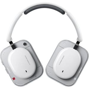 imageNothing Headphone a 2026 New Adaptive Active Noise Cancelling Headphones Wireless Over Ear Bluetooth 54 ANC Headset with LDAC HiRes 5 HD Mics Ultra Bass via APP 135 Hours Playtime PinkWhite