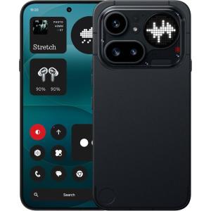 imageNothing Phone 4a Pro Cell Phone 2026 New Unlocked Android 16 Smartphone TripleLens Camera AI Photo Edits 683 144Hz AMOLED Display 5080mAh Battery DualSIM Glyph Matrix Black 8128GB  PhoneBlack